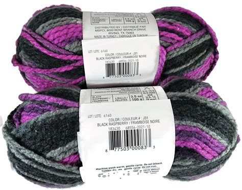 / 100 g Yardage: 109 yd. . Charisma loops and threads yarn